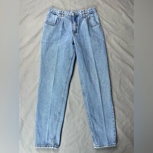 Rare Vintage 80s Seafarer Mens Legend Jeans Light Wash 32x33 Wide Leg Pants